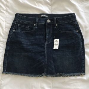 Denim Mini Skirt